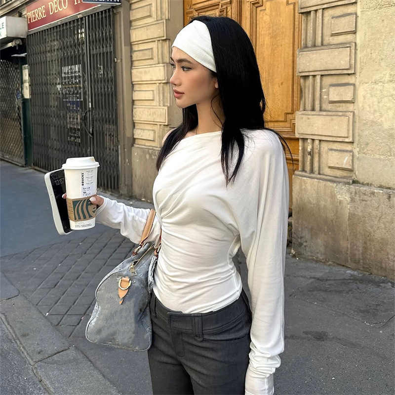 2026 Women’s One Shoulder Top  - Blouse Off Shoulder recension och pris