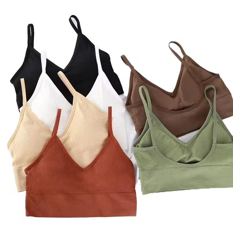 Seamless Women Push Up Bra Bea - Bralette Triangle Set recension och pris