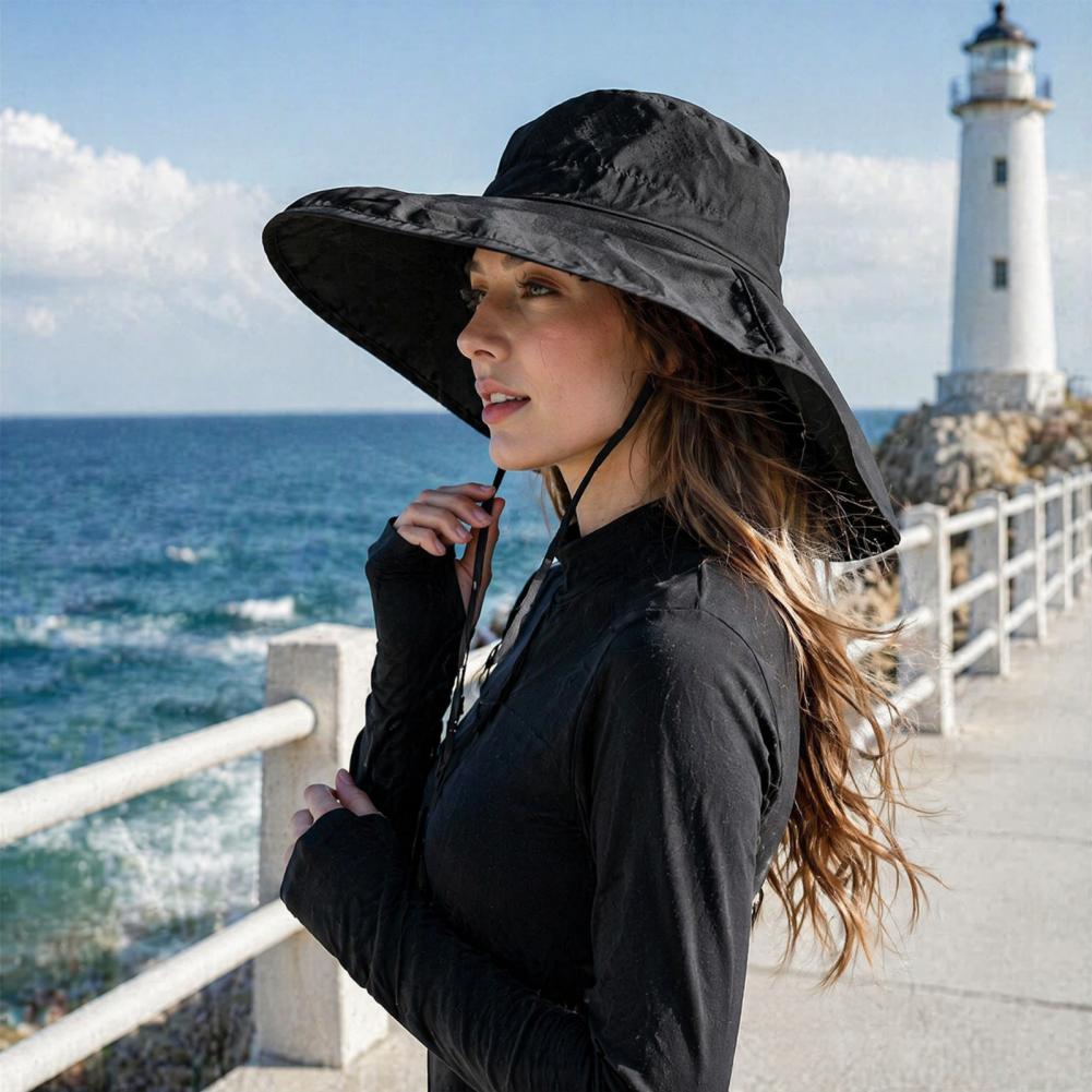 Breathable Mesh Fishing Hat Wo - Hat Floppy Wide recension och pris