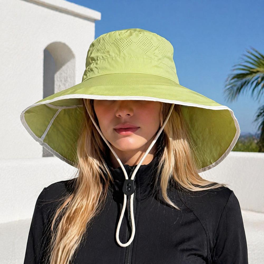 Breathable Mesh Fishing Hat Wo - Hat Floppy Wide recension och pris