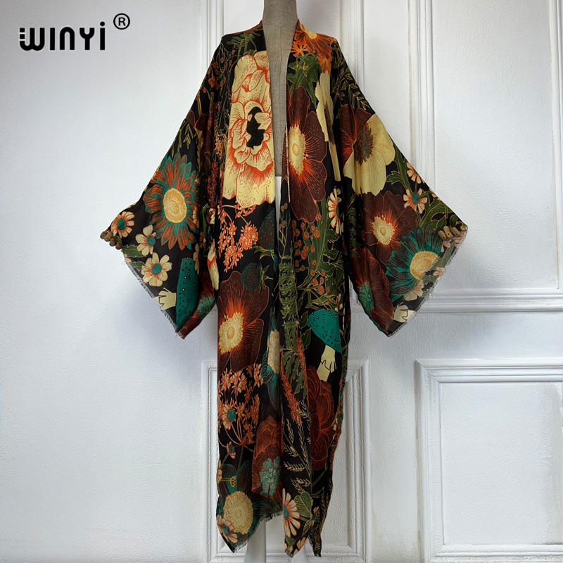 WINYI Africa Fashion Summer Ki - Cover Up Kaftan recension och pris