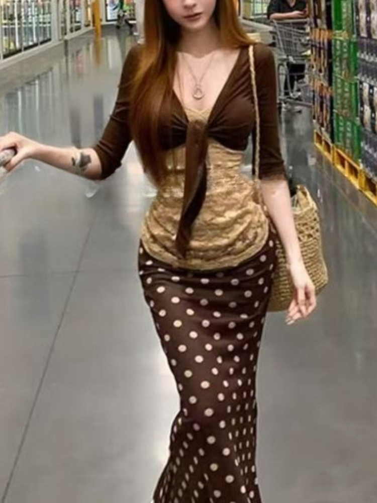 Japanese Vintage 3-piece Set W - Crop Top Crochet recension och pris