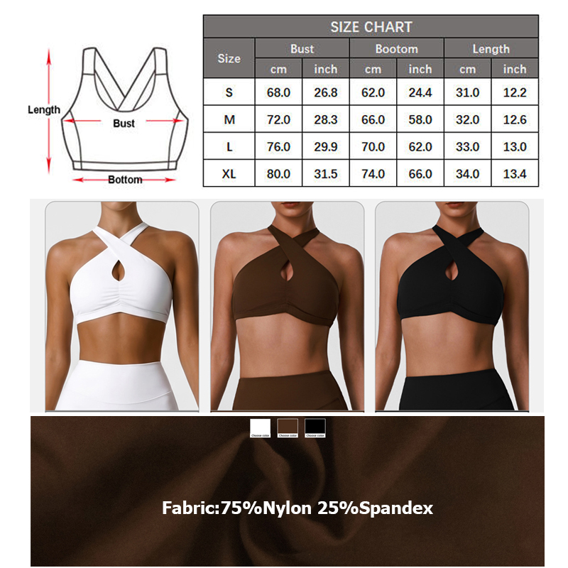 Women Soft Sports Underwear So - Crop Top Crochet recension och pris