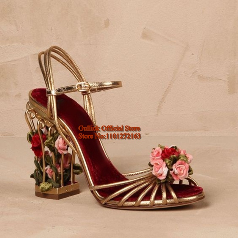 Luxury Bird Cage Women Sandals - Sandal Strappy Heeled recension och pris