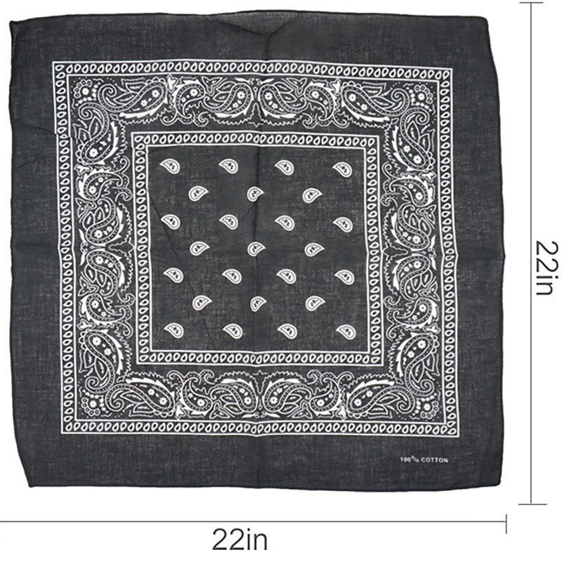 100% Cotton Paisley Bandana Bo - Headband Summer Knit recension och pris
