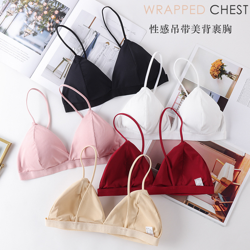 3D Sexy Lingerie Seamless Spor - Bralette Triangle Set recension och pris